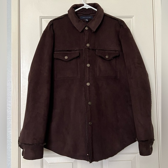 Tommy Hilfiger Other - Vintage Tommy Hilfiger Western Faux Suede Shirt Jacket